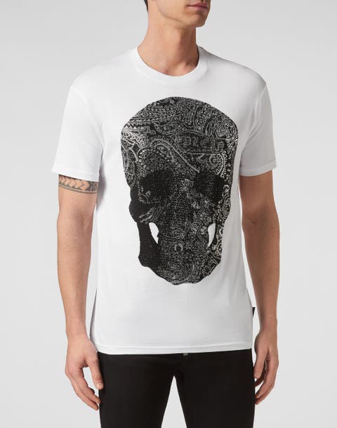 T-Shirt Round Neck Paisley Men