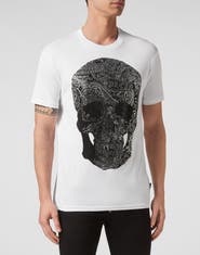 PHILIPP PLEIN T-Shirt Round Neck Paisley Men