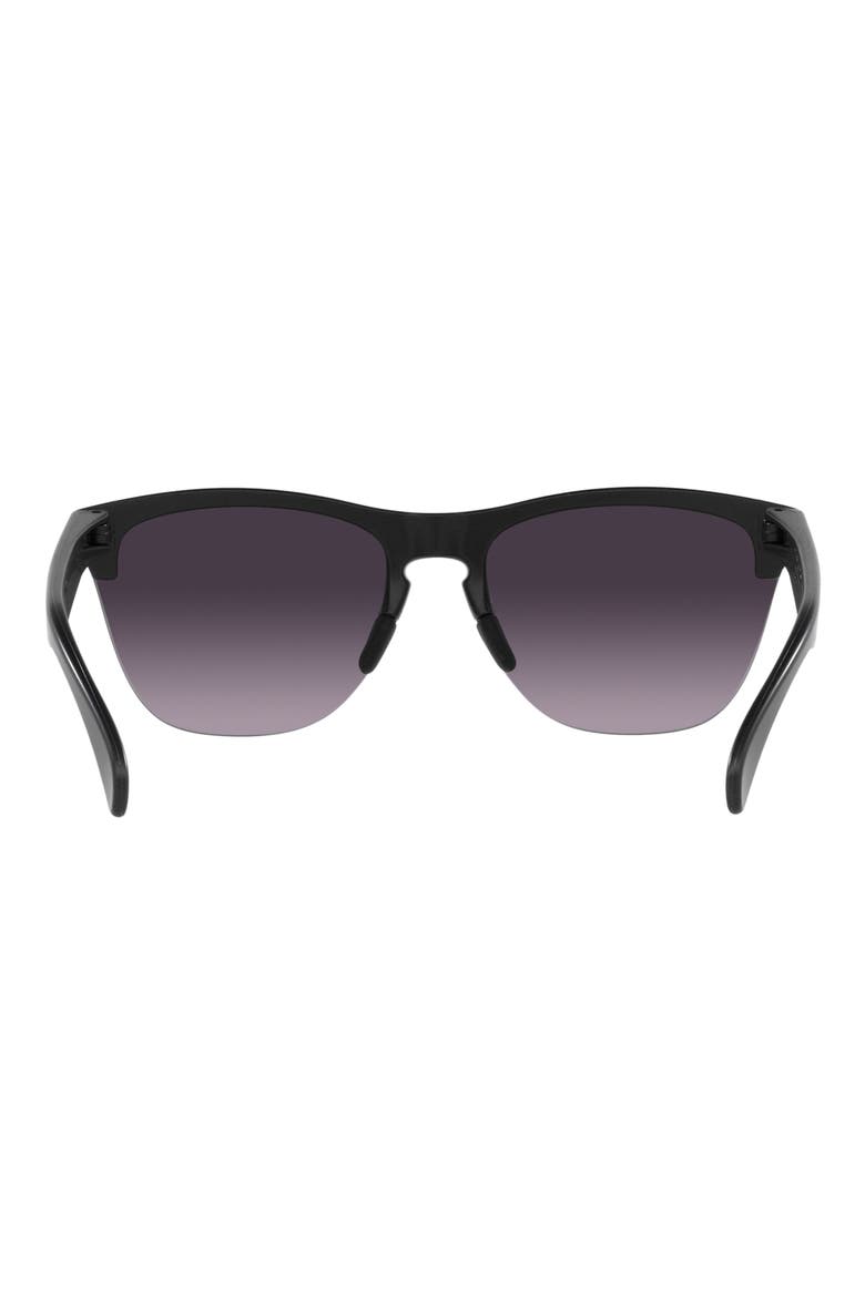 Frogskins Lite 63mm Oversized Round Sunglasses, Alternate, color, MATTE BLACK