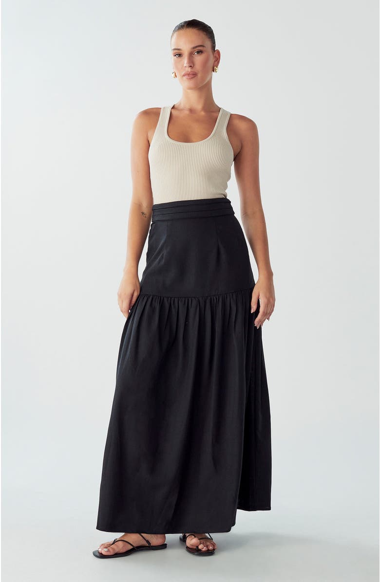 WILLA Valencia Skirt, Alternate, color, Black