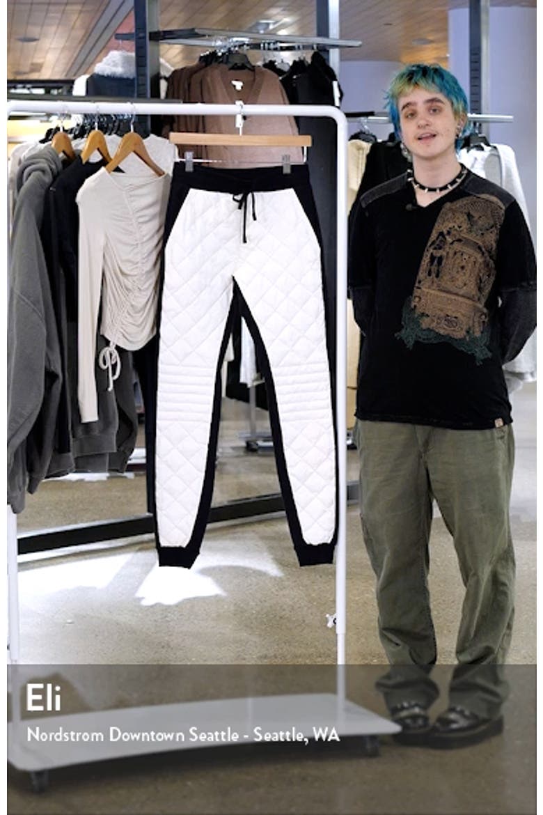 Warming Airbrush High-Waist Puffer Pants video