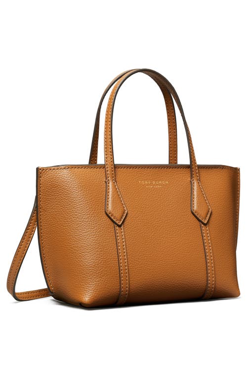 Tory Burch Mini Perry Tote In Brown