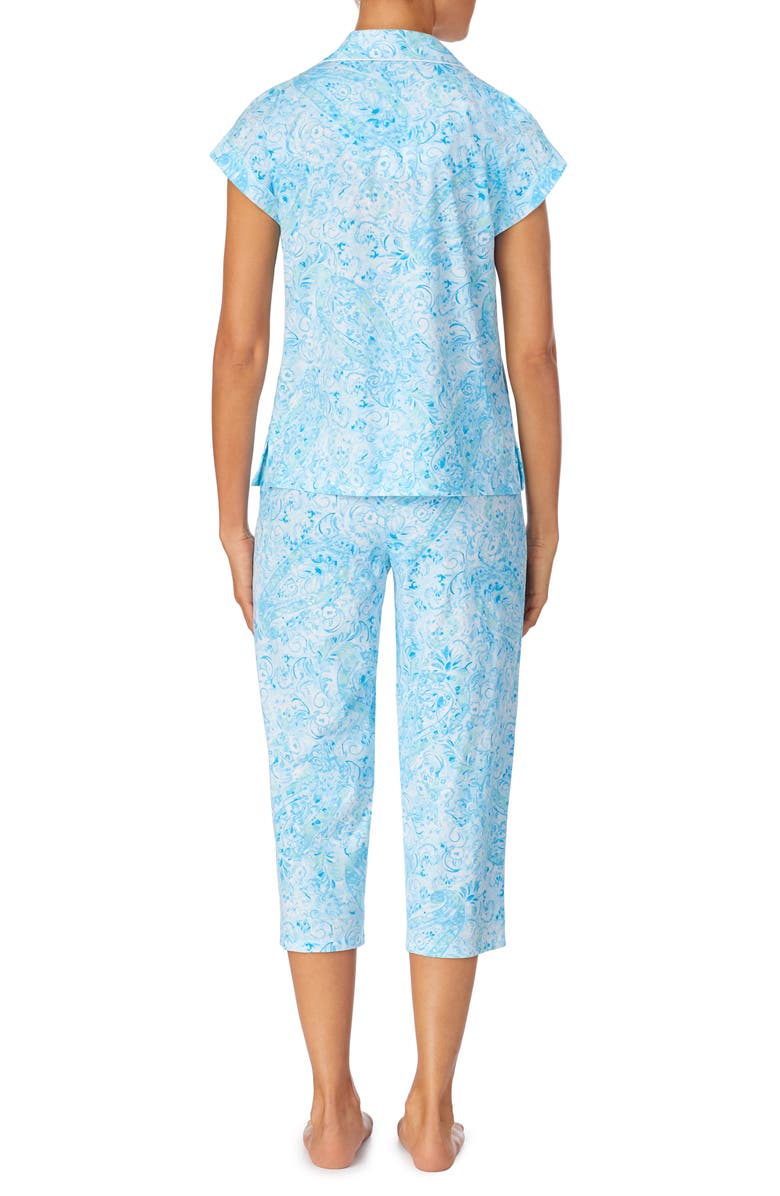 Lauren Ralph Lauren Dolman Sleeve Capri Pajamas, Alternate, color,