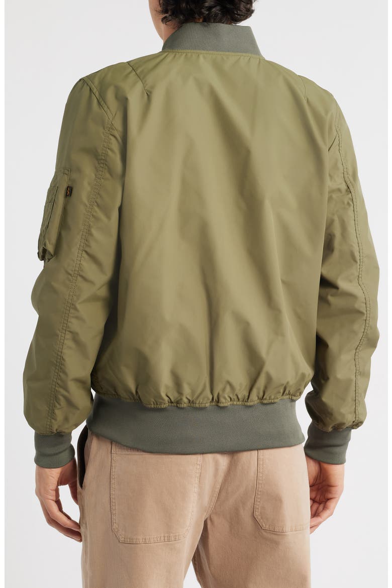 L-2B Skymaster Gen II Water Resistant Bomber Jacket, Alternate, color, OG-107 GREEN