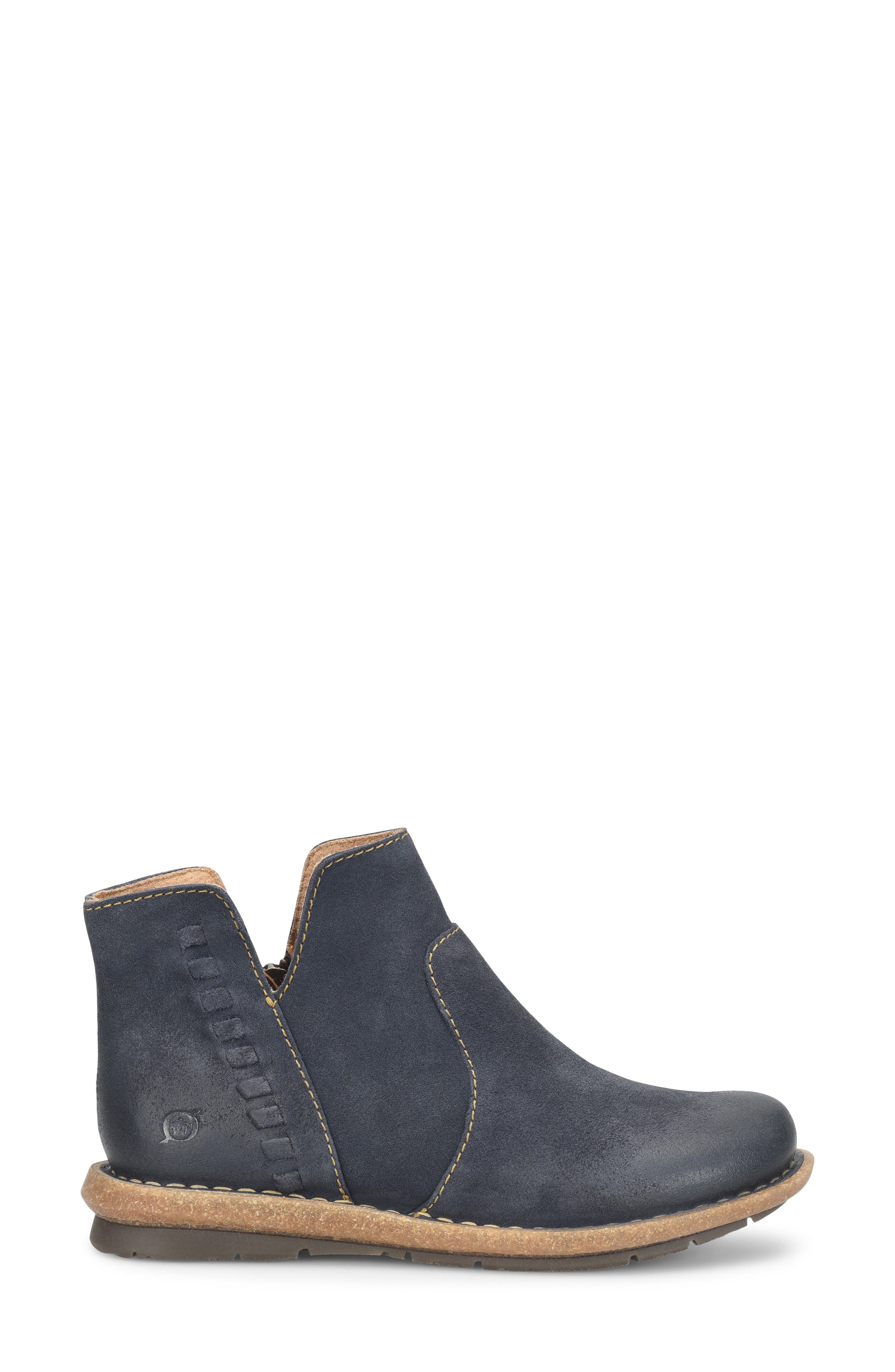 Taj Bootie, Alternate, color, NAVY DISTRESSED