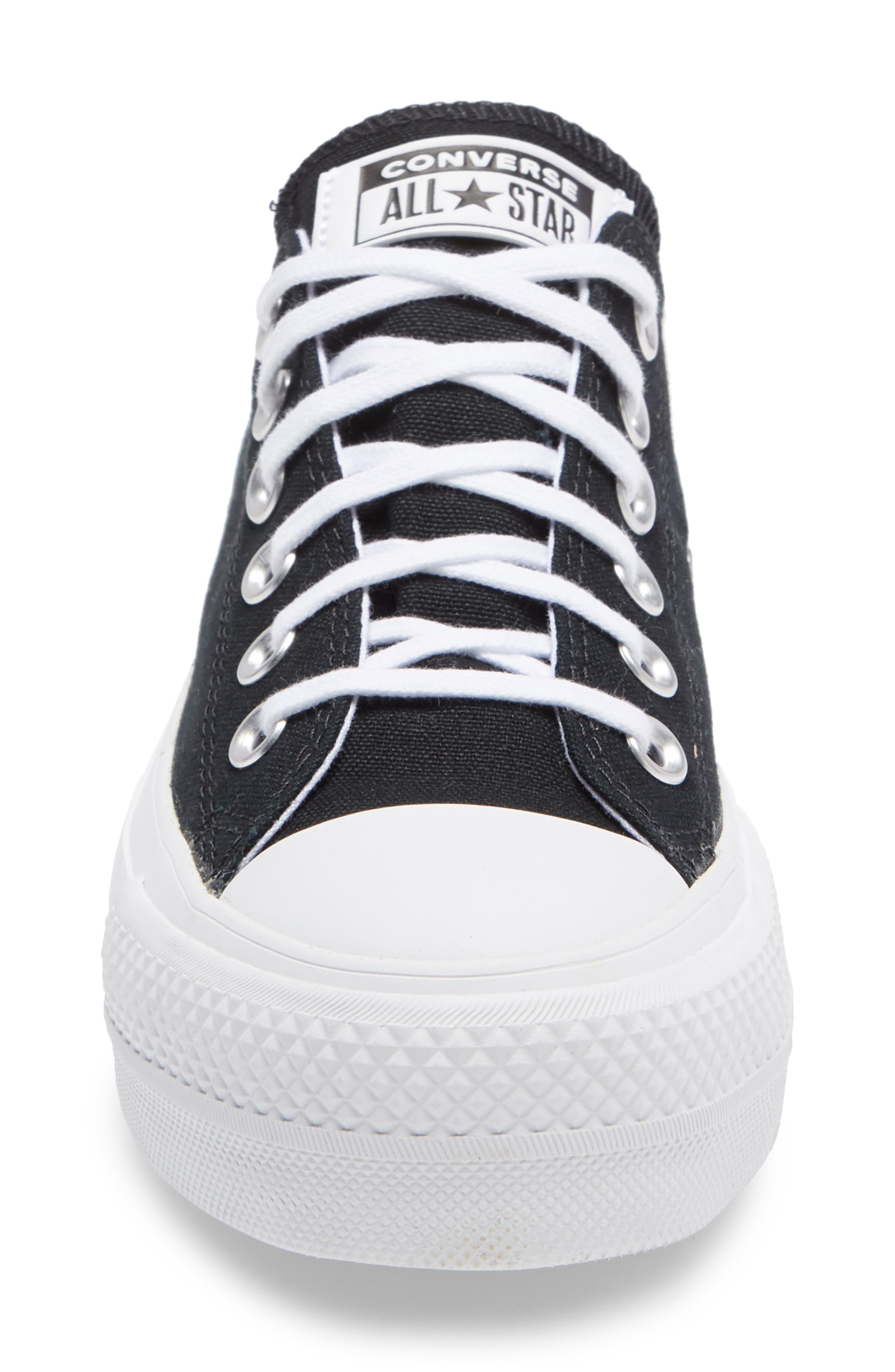 Converse Chuck Taylor<sup>®</sup> All Star<sup>®</sup> Love Fearlessly Platform Sneaker, Alternate, color, 