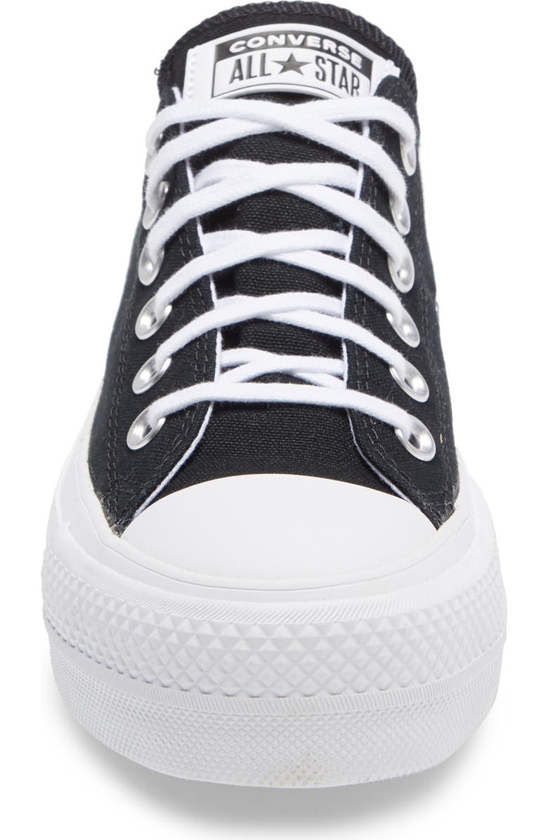 Converse Chuck Taylor<sup>®</sup> All Star<sup>®</sup> Love Fearlessly Platform Sneaker, Alternate, color,