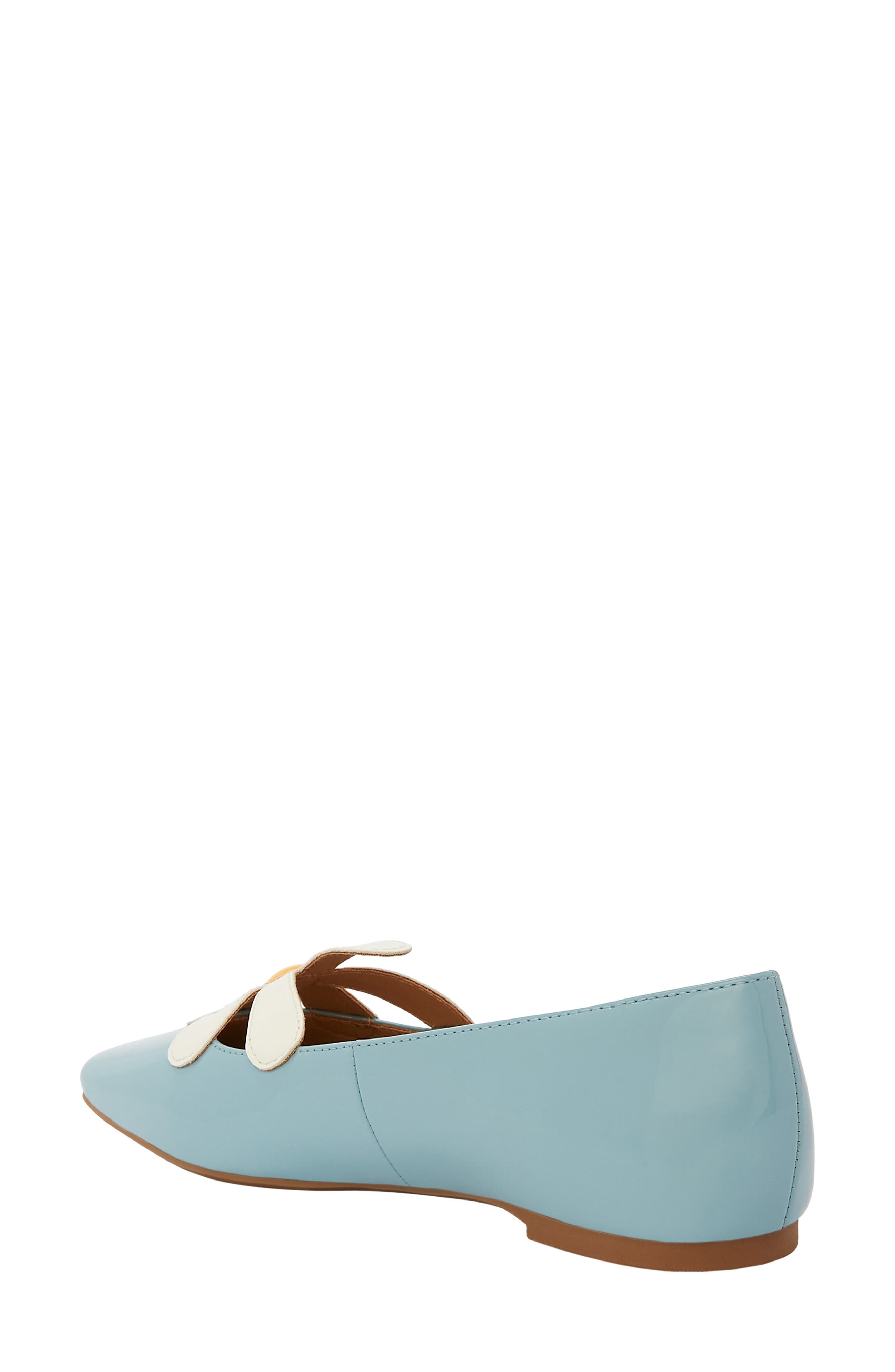 The Evie Daisy Flat, Alternate, color, SKY BLUE