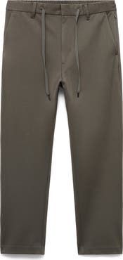 MANGO Slim Fit Drawstring Pants