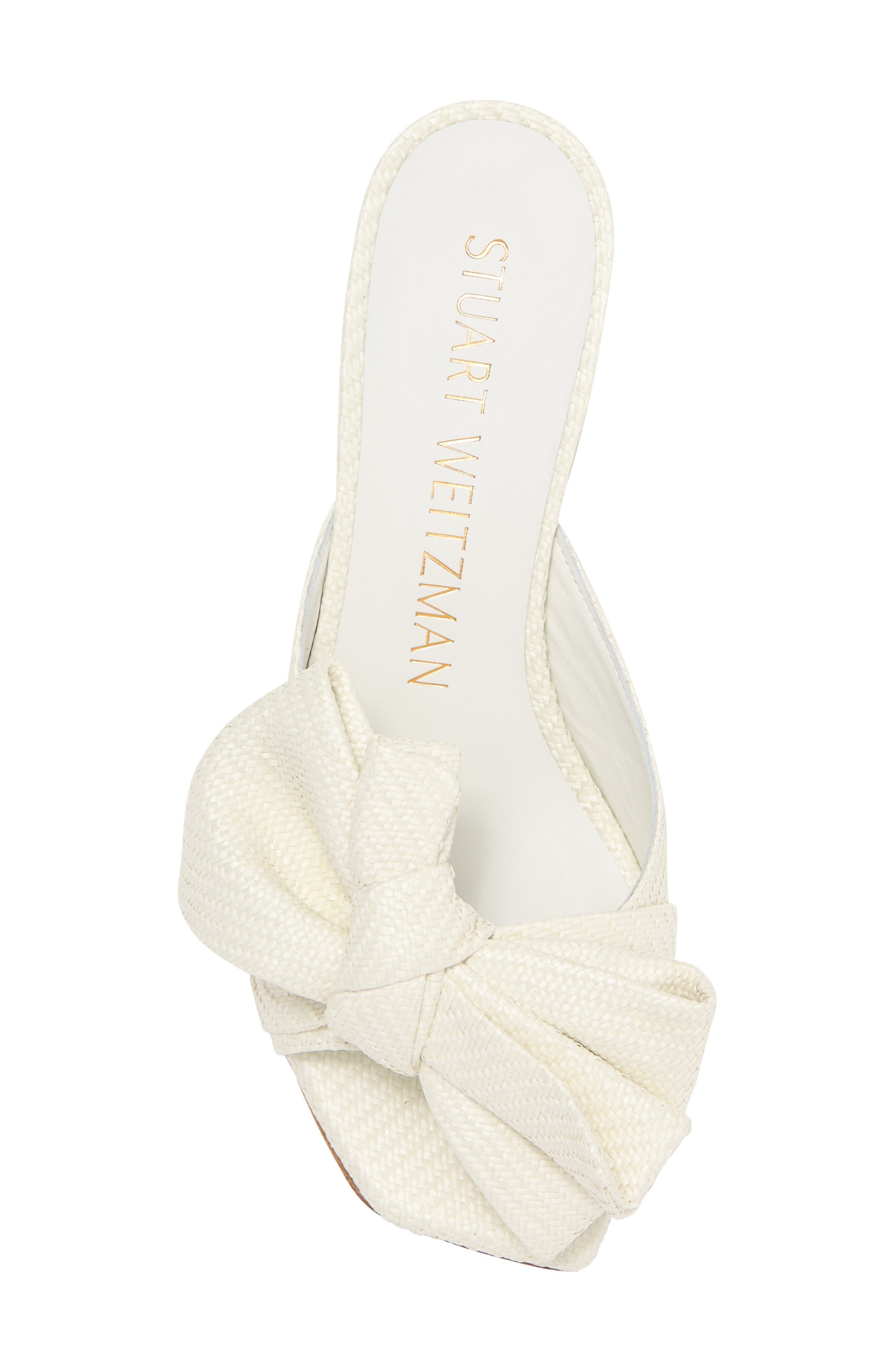 Stuart Weitzman Loveknot Block Heel Sandal, Alternate, color, 