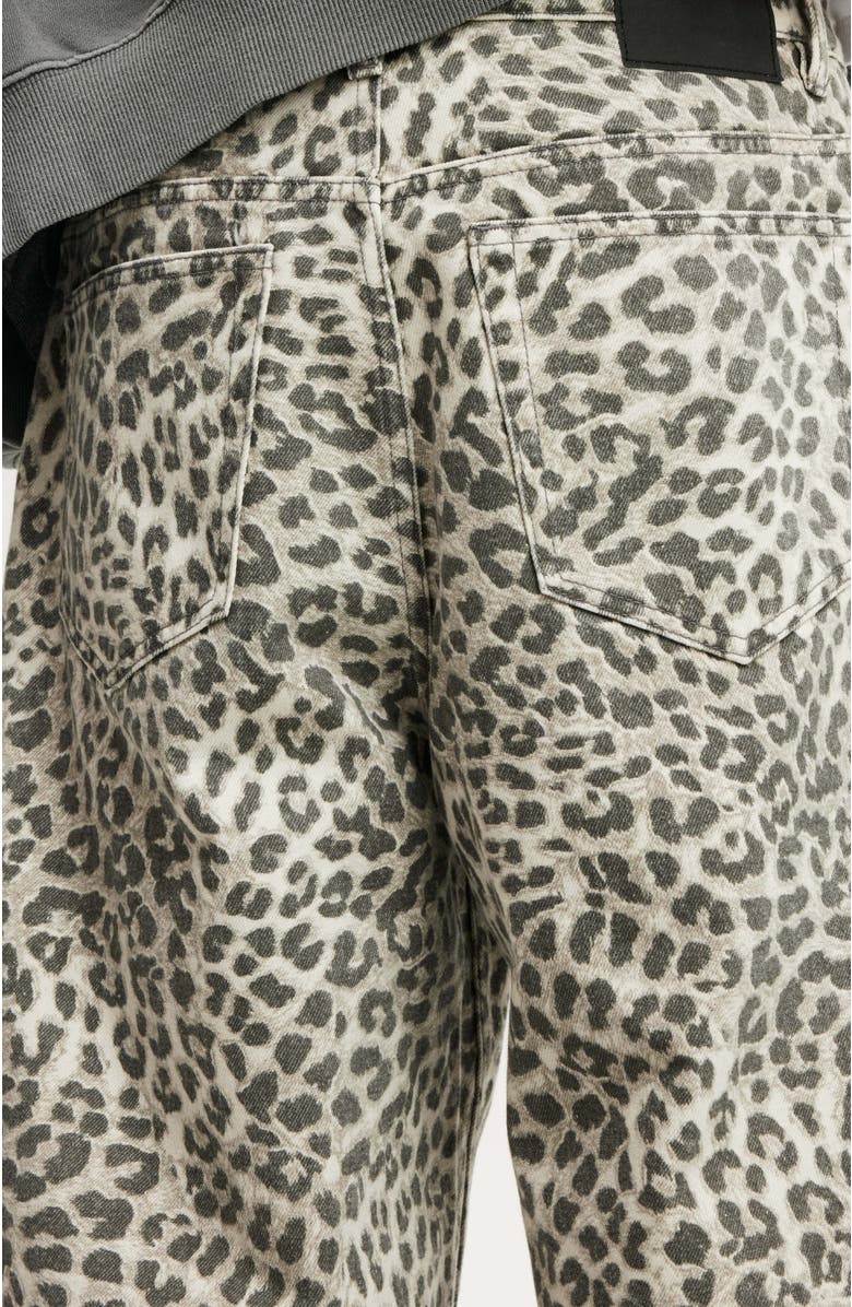 Cotton On Men's Super Baggy Jort, Alternate, color, Textured Leopard