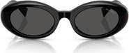 Miu Miu 52mm Oval Sunglasses