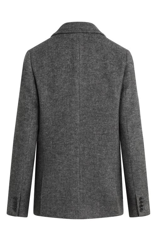Favorite Daughter The Cheshire Coat Grey Twill In Gray