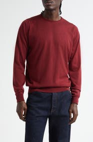 John Smedley Marcus Virgin Wool Crewneck Sweater