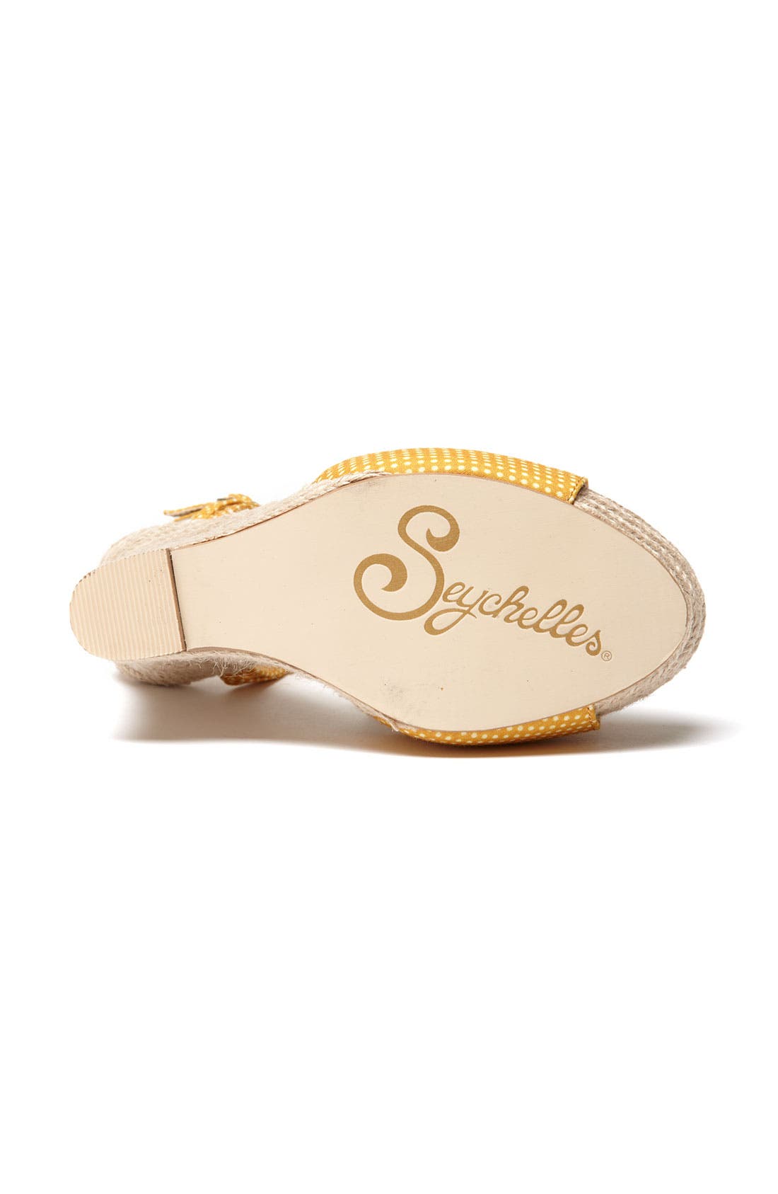 'How Do You Do' Sandal, Alternate, color, MUSTARD POLKA DOTS