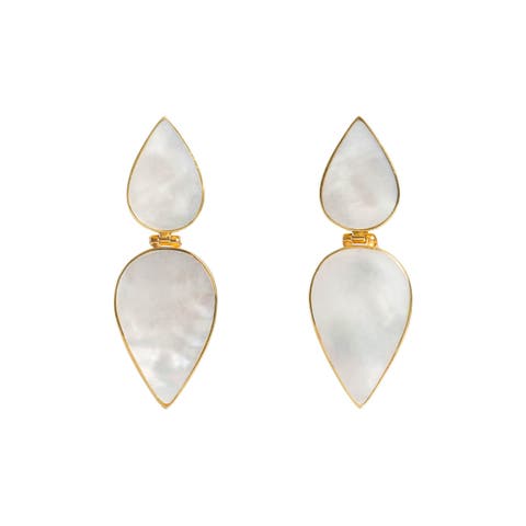 Warrioress Mother of Pearl Pear Drops