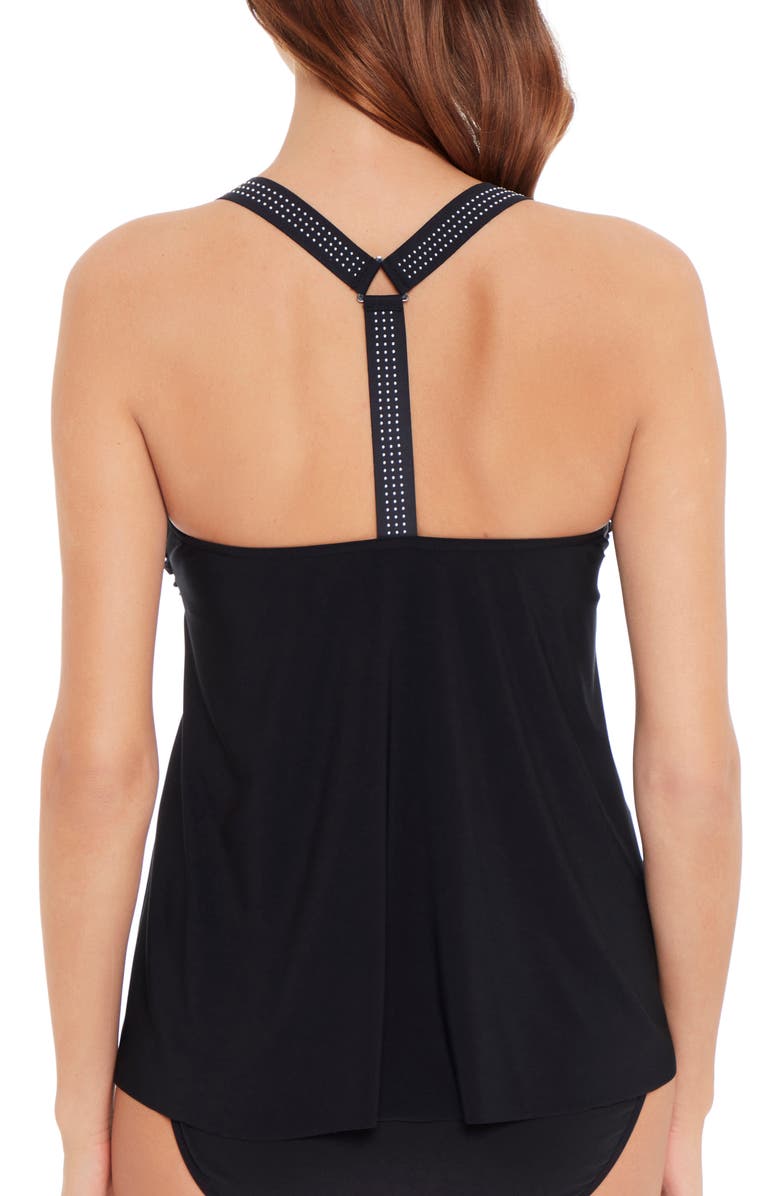 Magicsuit<sup>®</sup> Star Studded Carly Halter Tankini Top, Alternate, color, 