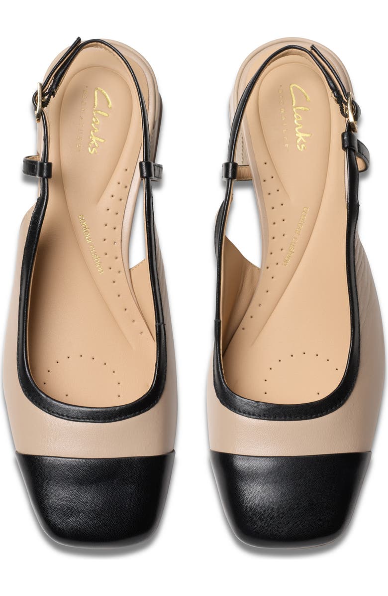Clarks<sup>®</sup> Slingback Pump, Alternate, color, Sand Combi Lea