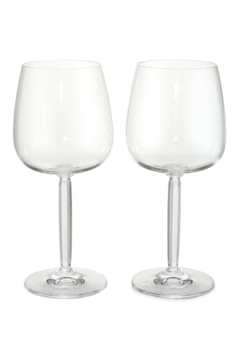 Hammershøi Set of 2 Red Wine Glasses, Main, color, CLEAR