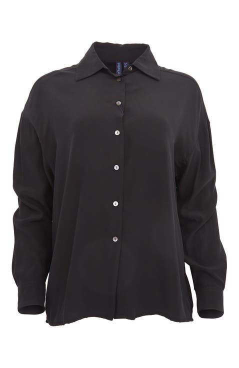 Sophie Silk Oversized Blouse