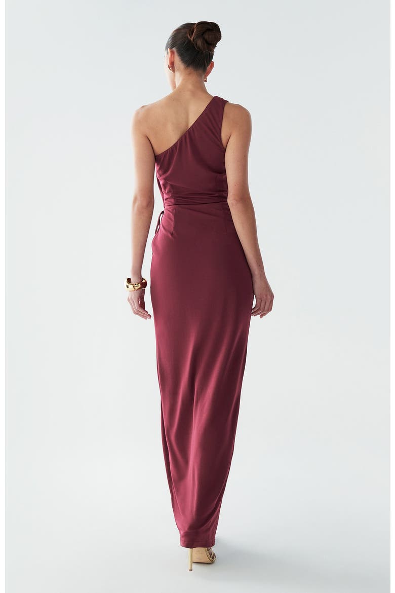 Avenly Maxi Dress, Alternate, color, Burgundy