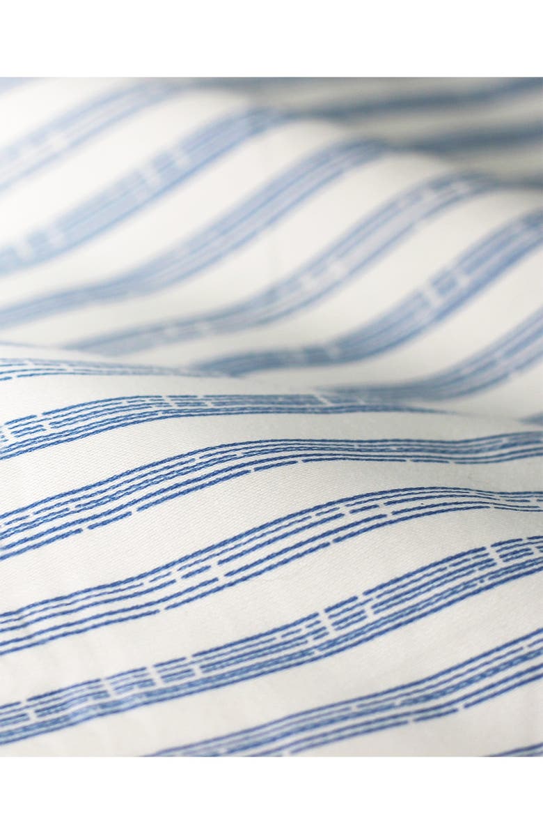 MELANGE HOME Stripe 400 Thread Count Cotton Duvet Set, Alternate, color, Grey