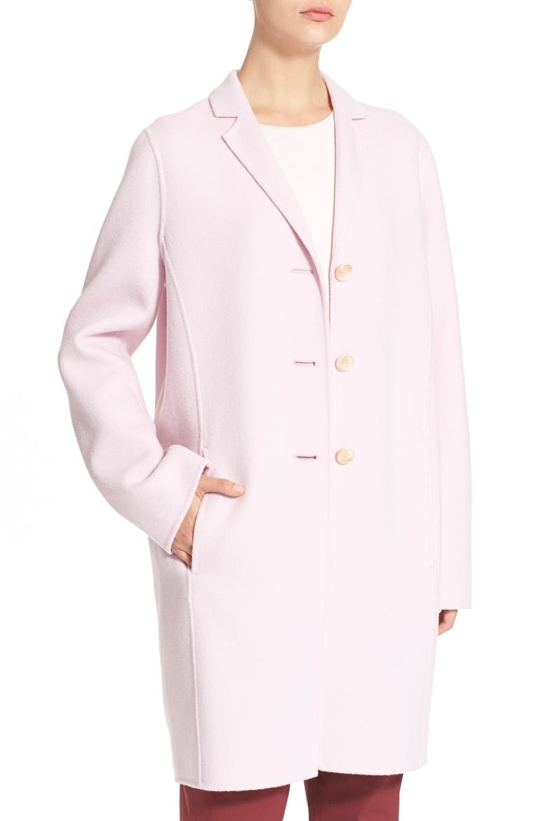 'Elsa' Double Wool Sweater, Alternate, color, PINK
