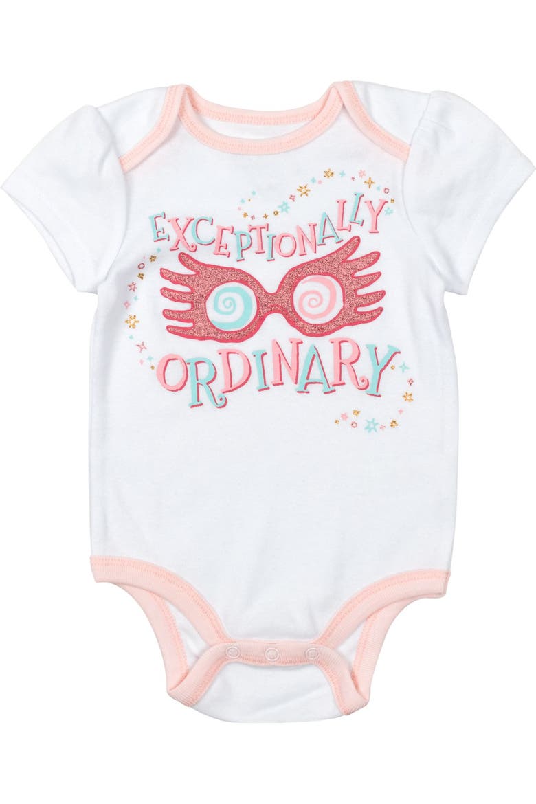 5-Pack Bodysuits, Alternate, color, Pink Grey Oatmeal