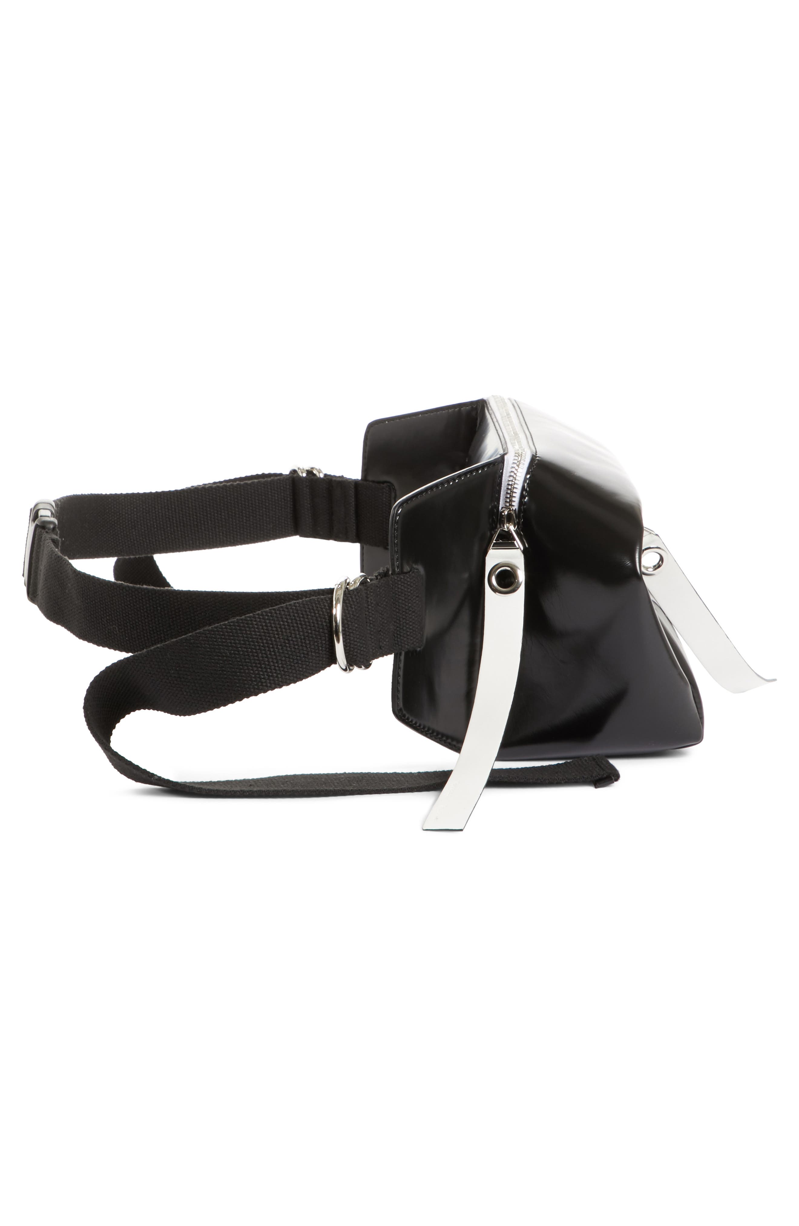 Proenza Schouler PSWL Faux Leather Fanny Pack, Alternate, color, 