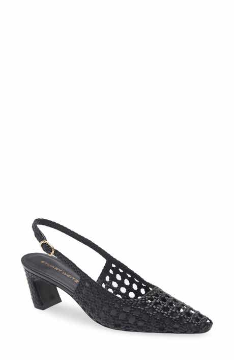 Stassi Woven Slingback Pump