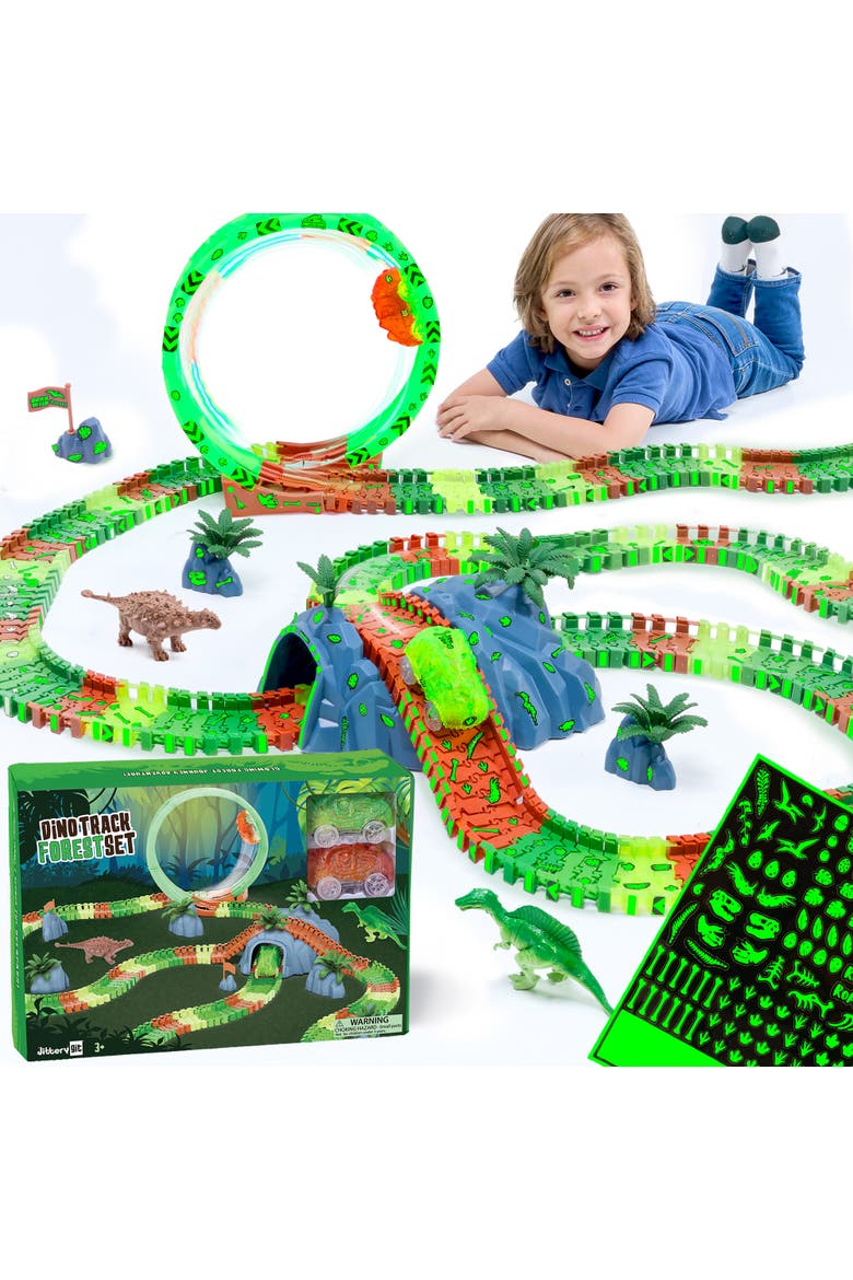 Dino-Track-Forest, Main, color, Green