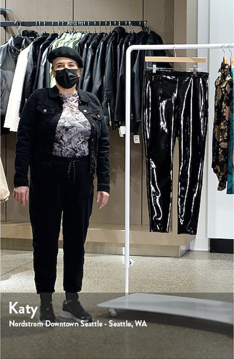 Maddox Faux Patent Leather Legging, sales video thumbnail