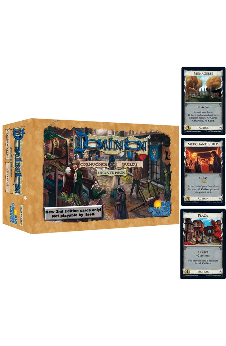 Rio Grande Games Dominion Cornucopia & Guilds 2nd Ed, Alternate, color, Multicolored