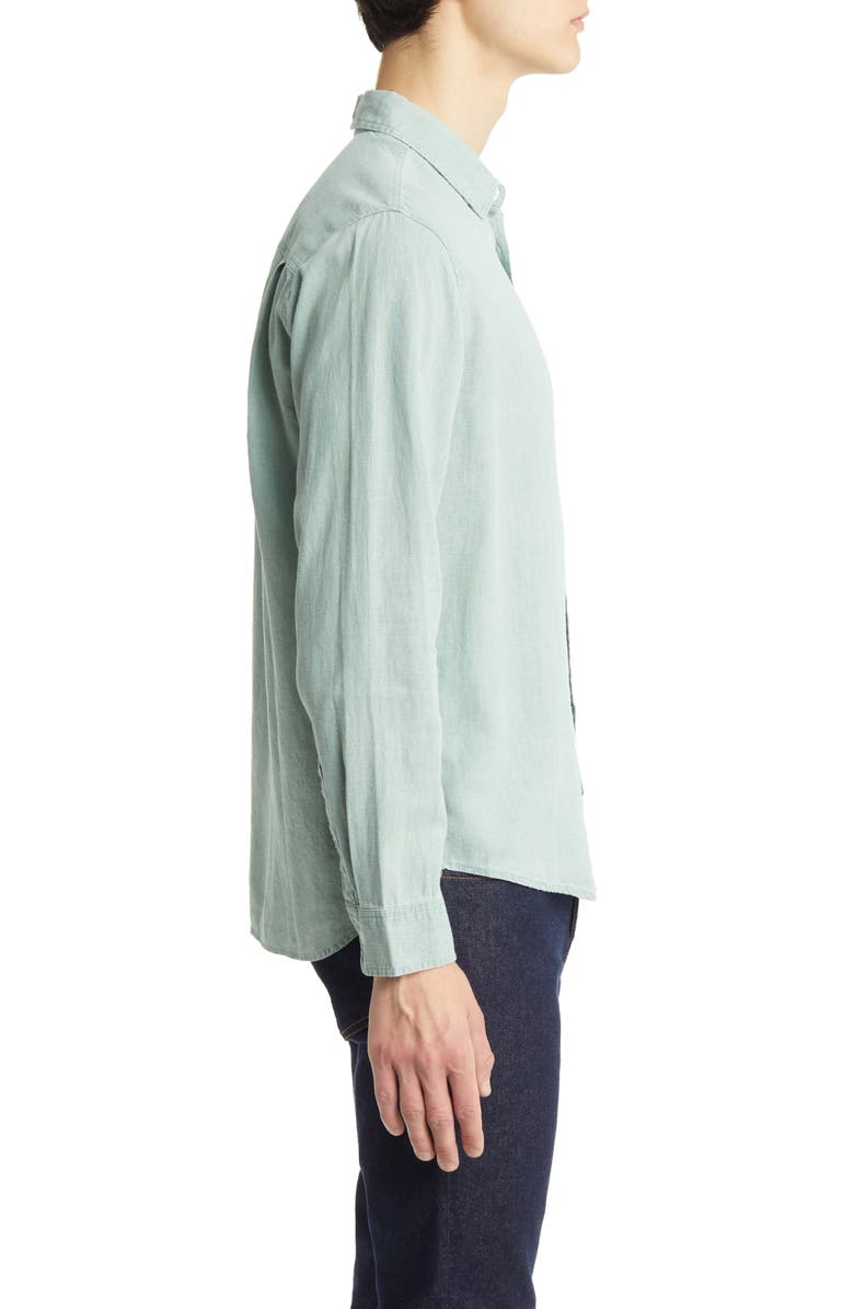 Rails Mykonos Linen Blend Button-Up Shirt, Alternate, color, 