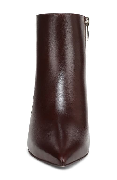 27 Edit Naturalizer Patrese Pointed Toe Kitten Heel Bootie In Burgundy