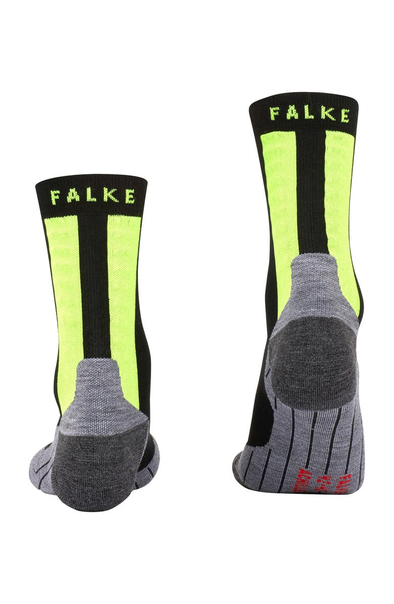 Falke Achilles Tendon Relief Athletic Socks, Alternate, color, Black