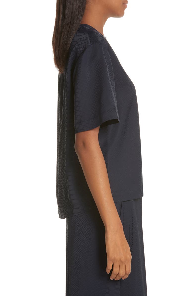 Stella McCartney Snake Woven Top, Alternate, color,