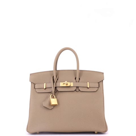 Birkin Handbag Brown Togo with Gold Hardware 25