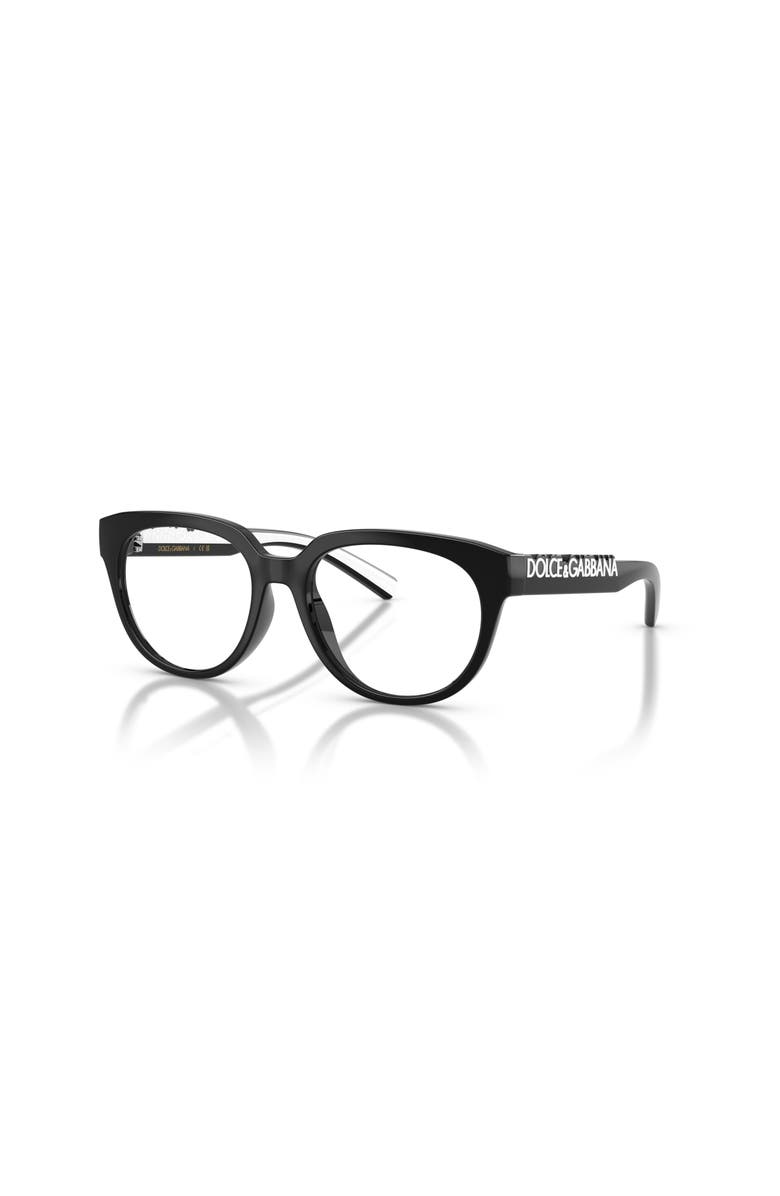 Dolce&Gabbana 49mm Phantos optical glasses, Main, color, Black