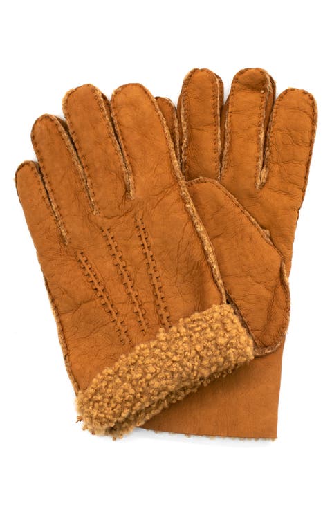 Genuine Shearling Leather Gloves
