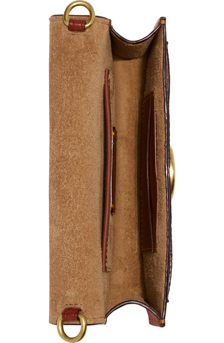 COACH Tabby Signature Coated Canvas & Leather Wristlet, Alternate, color,