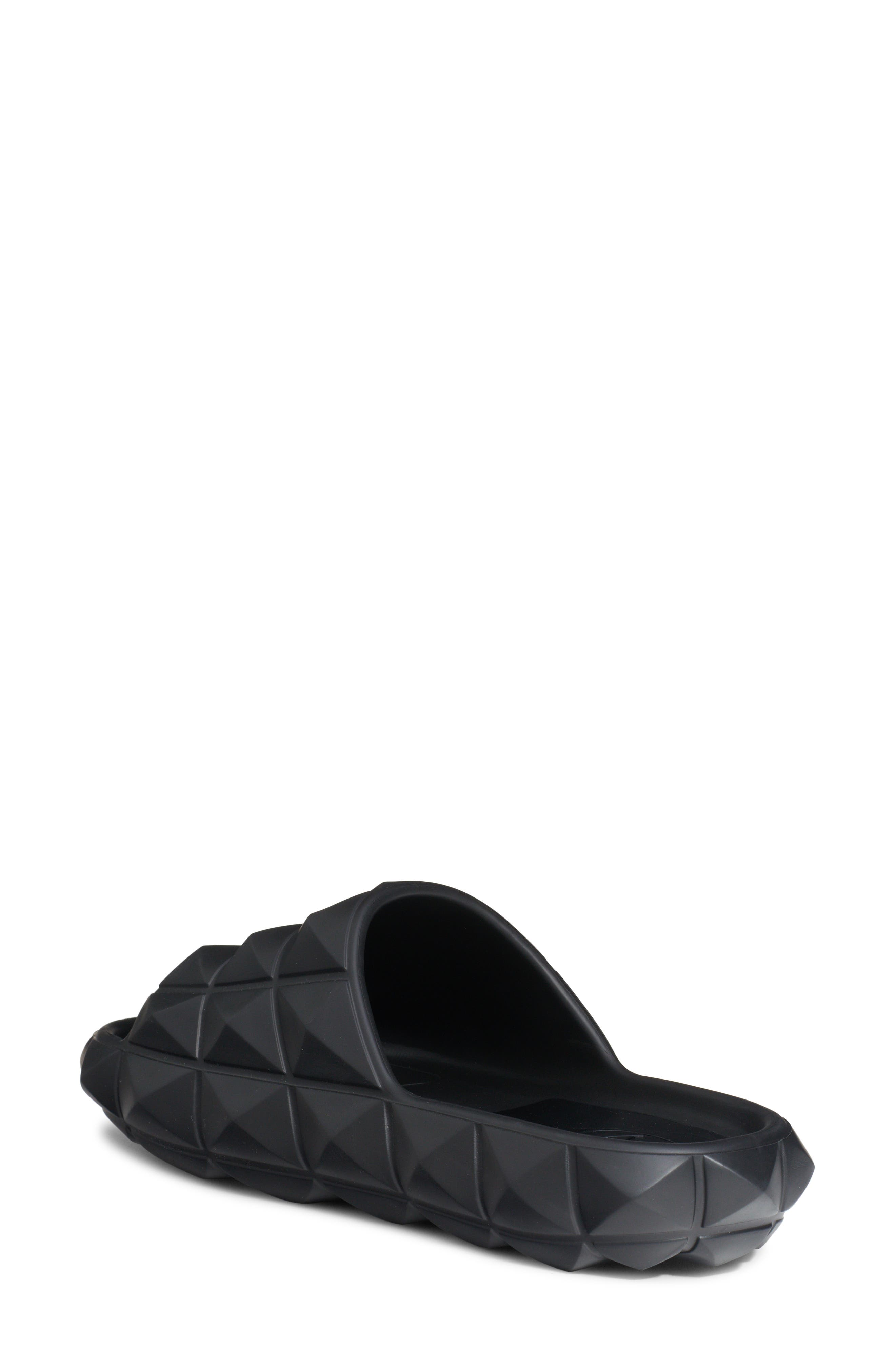 Valentino Garavani Roman Stud Turtle Slide Sandal, Alternate, color, 