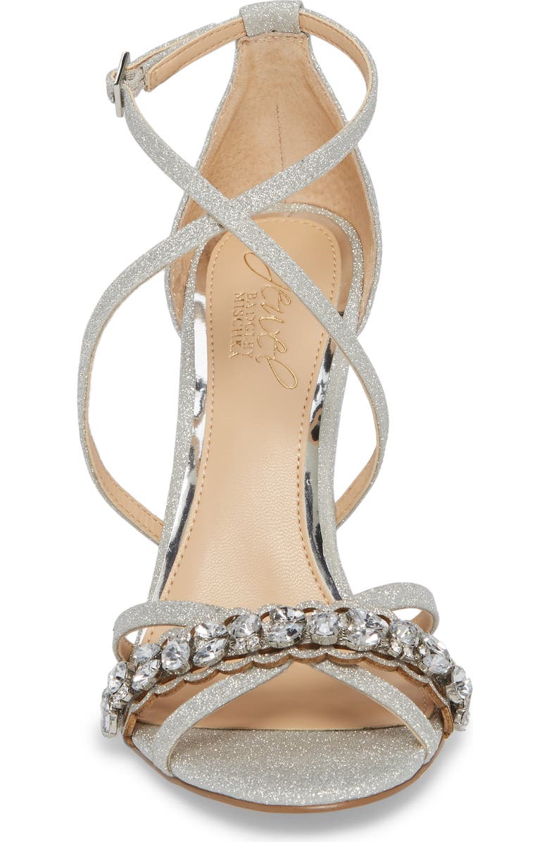 Jewel Badgley Mischka Gisele Sandal, Alternate, color,