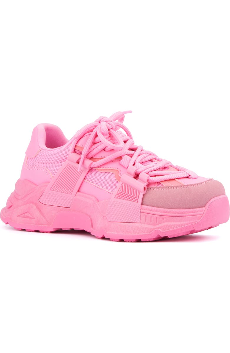 OLIVIA MILLER Love Story Sneaker, Main, color, Pink