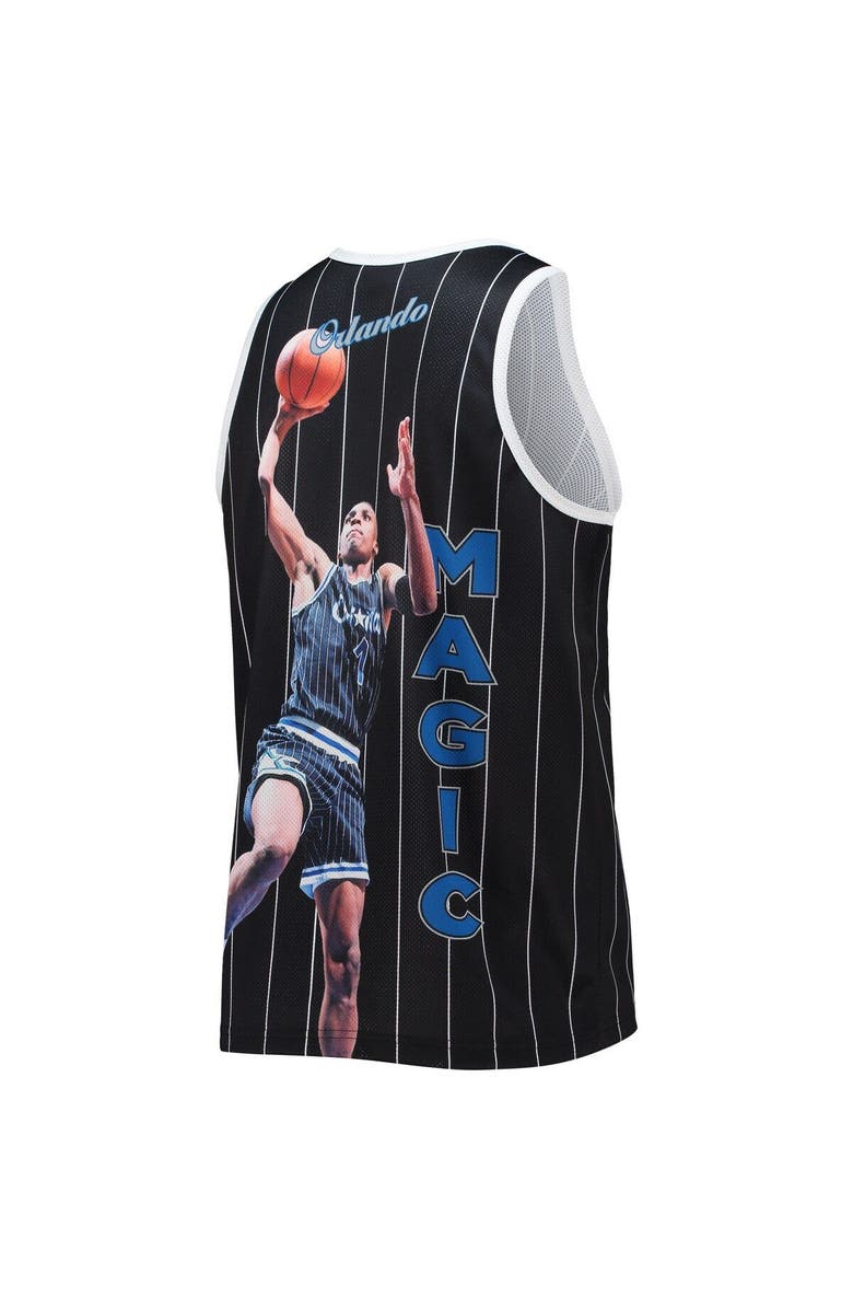 Mitchell & Ness Men's Mitchell & Ness Penny Hardaway Black Orlando Magic Hardwood Classics Player Tank Top, Alternate, color, 