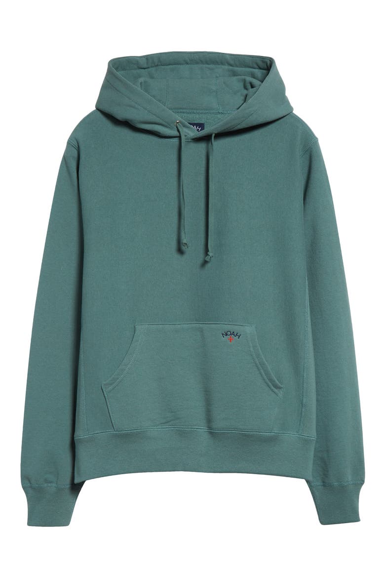 Classic Cotton Fleece Hoodie, Alternate, color, JUNGLE GREEN