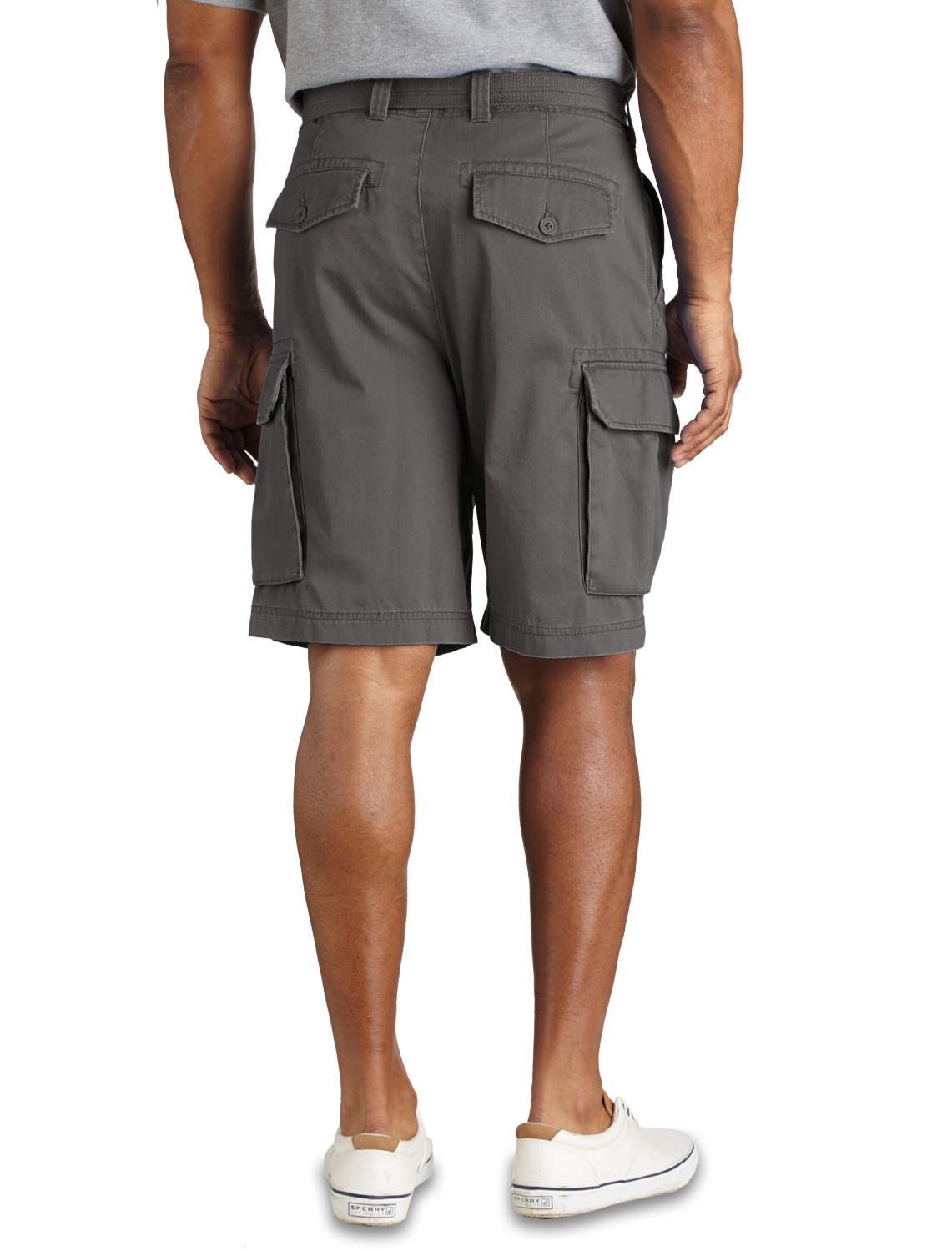 Relaxed-Fit Twill Cargo Shorts - image 2