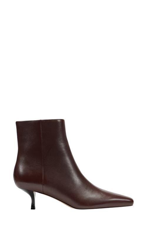 Marc Fisher Ltd Kiona Kitten Heel Bootie In Brown