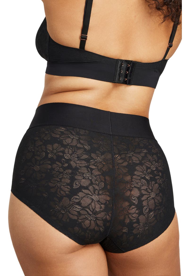 Soft Lace Boy Brief, Alternate, color, Black