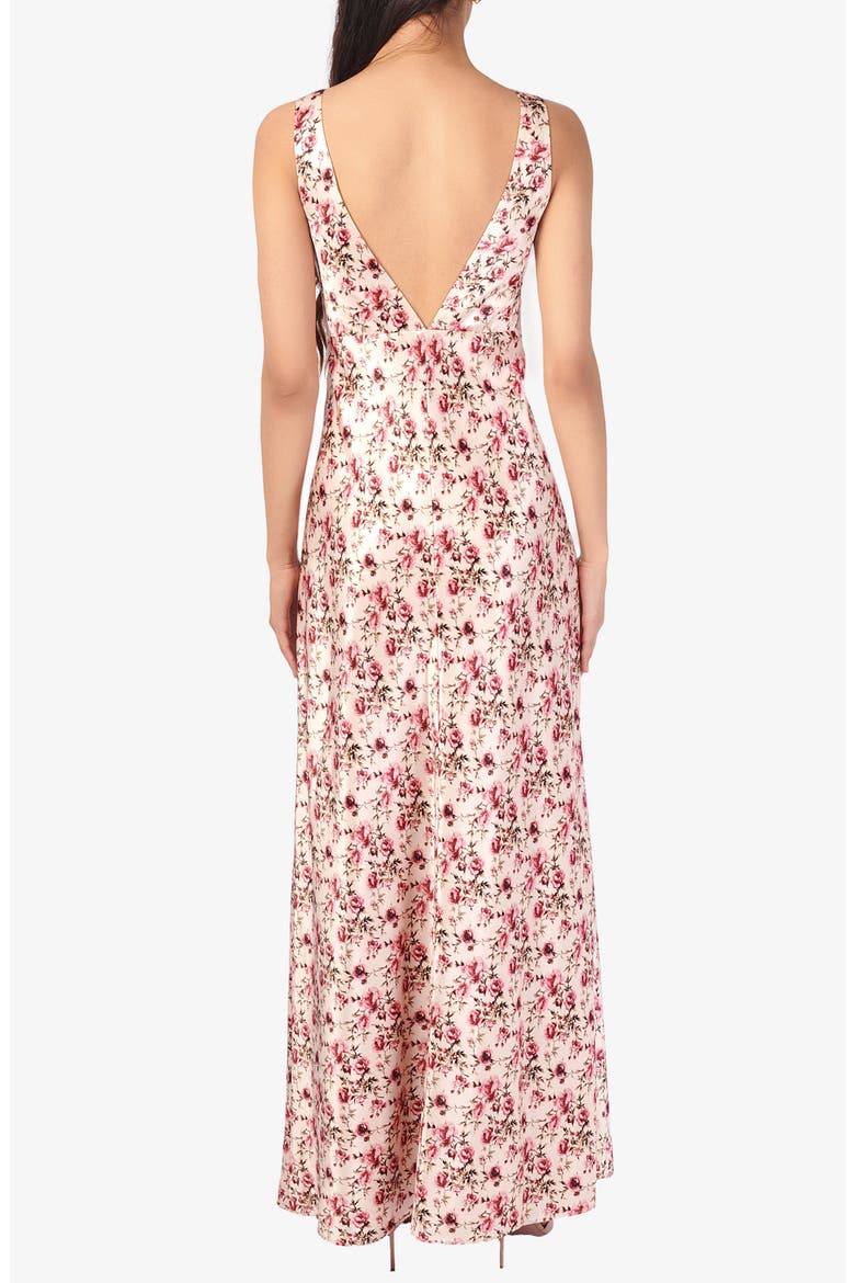Sinclaire Maxi Sundress, Alternate, color, CAMELLIA DITSY